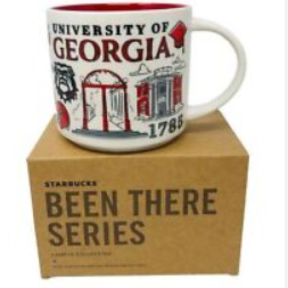 New Starbucks University of Georgia UGA Bulldogs Been There Series 14 oz mug - Picture 1 of 6
